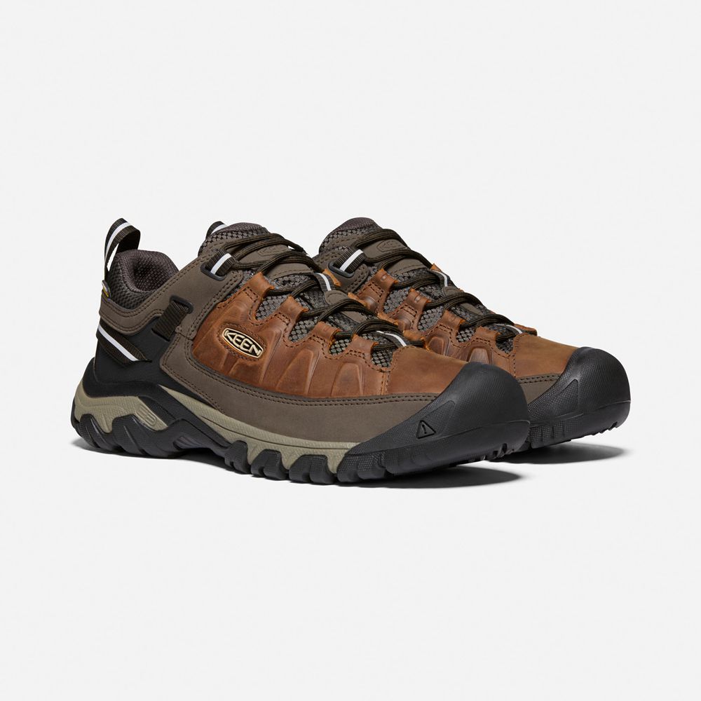 Zapatos de Seguridad Keen Mexico Marrom - Hombre Targhee Iii Waterproof - ZM0563142